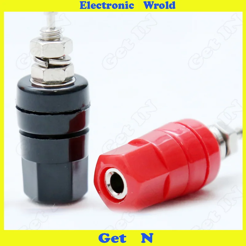 10pcs m5*42 Pure Copper Terminal Socket 5mm Terminal Connector 4mm Banana Plug 4-4009
10pcs m5*42 Pure Copper Terminal Socket 5mm Terminal Connector 4mm Banana Plug 4-4009