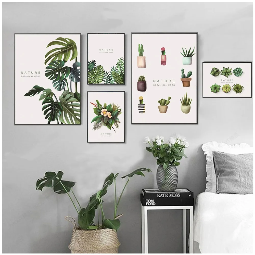 Gohipang Tropical Palm Leaf Scandinavian Poster Print Wall Art Canvas Painting Decoration Modern Cactus Canvas Picture Nature
Gohipang Tropical Palm Leaf Scandinavian Poster Print Wall Art Canvas Painting Decoration Modern Cactus Canvas Picture Nature