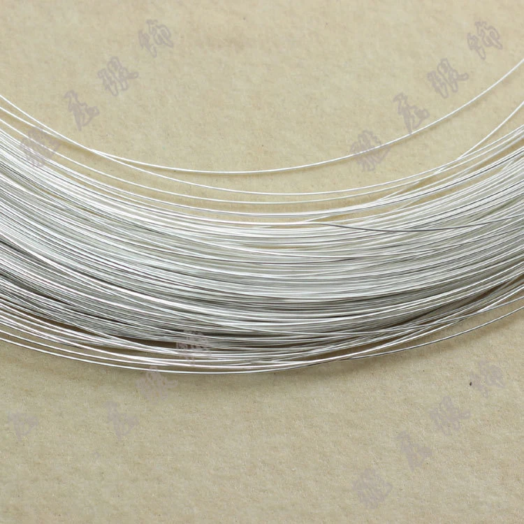 925 sterling silver jewelry metal wire diy bracelets necklaces handmade thin argent silver 0.4mm thick accessories for crafts 5m
925 sterling silver jewelry metal wire diy bracelets necklaces handmade thin argent silver 0.4mm thick accessories for crafts 5m