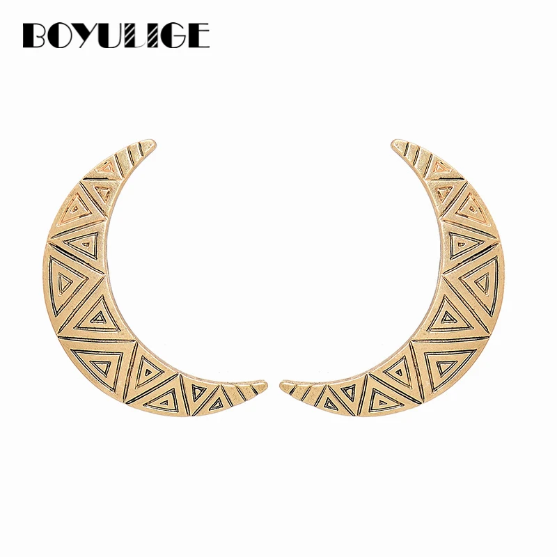 vintage Crescent shape stud earrings women Ethnic style pattern Bohemian gift fashion jewelry charms accessories diy BOYULIGE
vintage Crescent shape stud earrings women Ethnic style pattern Bohemian gift fashion jewelry charms accessories diy BOYULIGE