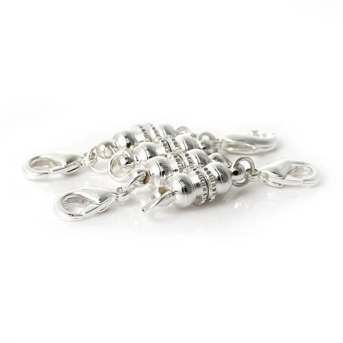 DoreenBeads Brass Magnetic Clasps For Jewelry Necklace Bracelet Silver color With Lobster Claw Clasp 33mm x 6mm ,4 PCs 2016 new
DoreenBeads Brass Magnetic Clasps For Jewelry Necklace Bracelet Silver color With Lobster Claw Clasp 33mm x 6mm ,4 PCs 2016 new