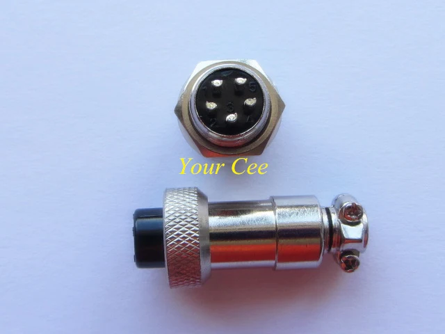 GX12-5 GX12 5 Pin Diameter 12mm Male & Female Wire Panel Connector Circular Screw Type Electrical Connector Socket Plug
GX12-5 GX12 5 Pin Diameter 12mm Male & Female Wire Panel Connector Circular Screw Type Electrical Connector Socket Plug
