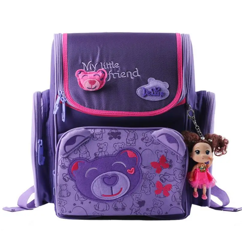Russia Brand Girls School Backpacks Kids Knapsack Children Orthopedic School Bags Cartoon Girl School Bag mochilas infantiles
Russia Brand Girls School Backpacks Kids Knapsack Children Orthopedic School Bags Cartoon Girl School Bag mochilas infantiles