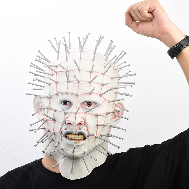 Halloween Mask Horror Movie Hellraiser Scary Pinhead Masks Grimace Monster Adult Cosplay Realistic Latex Party Masks It's Cool
Halloween Mask Horror Movie Hellraiser Scary Pinhead Masks Grimace Monster Adult Cosplay Realistic Latex Party Masks It's Cool