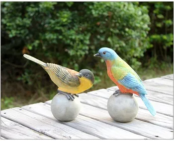 American country outdoor patio set piece garden home decoration resin simulation animal love birds gifts home
American country outdoor patio set piece garden home decoration resin simulation animal love birds gifts home