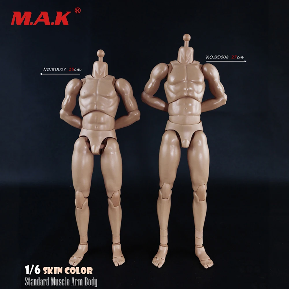 1/6 Skin Color Muscle Male Body Figure Standard/Higher Version Flexible Soldier Figures Parts
1/6 Skin Color Muscle Male Body Figure Standard/Higher Version Flexible Soldier Figures Parts