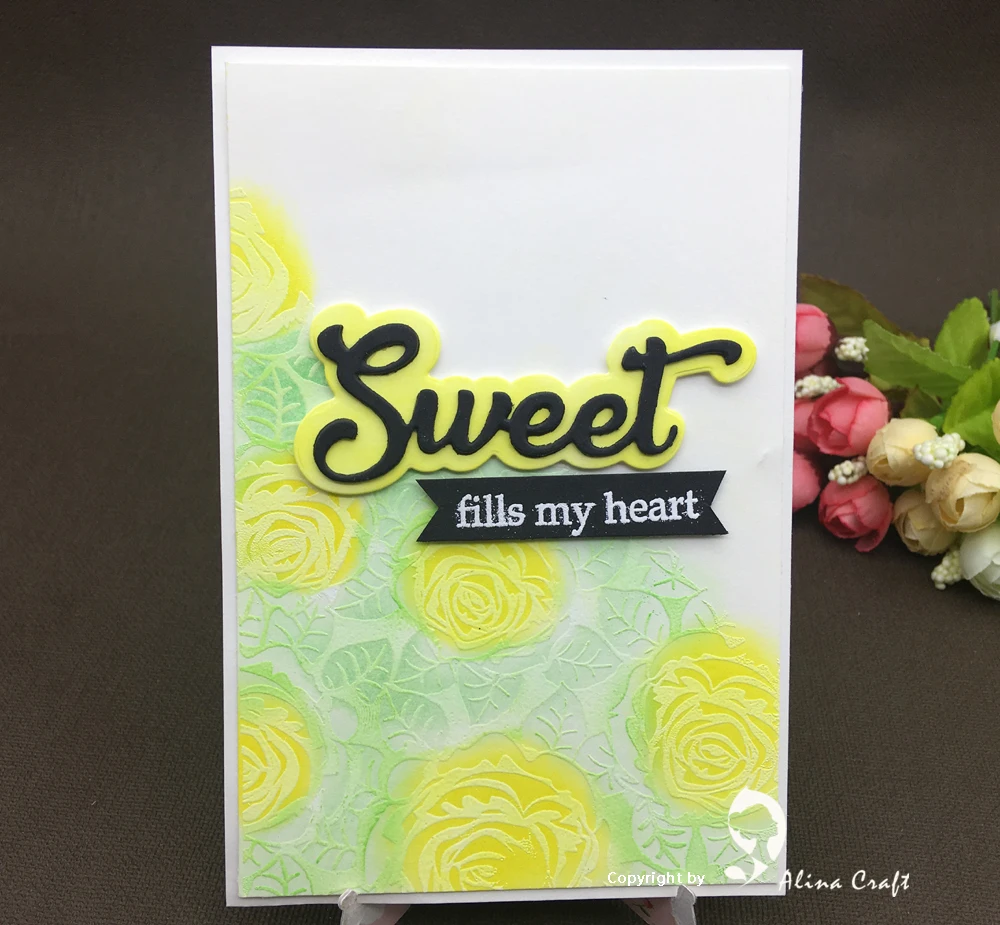 AlinaCraft METAL CUTTING DIES word sweet outline shadow letter Scrapbooking paper craft card album emboss knife punch cutter
AlinaCraft METAL CUTTING DIES word sweet outline shadow letter Scrapbooking paper craft card album emboss knife punch cutter