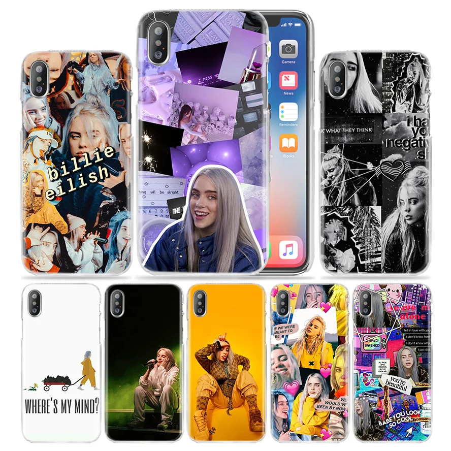 Billie Eilish Style Case for iPhone XS Max XR X 10 7 7S 8 6 6S Plus 5S SE 5 4S 4 5C Clear Hard Plastic Phone Cover Coque Fashion
Billie Eilish Style Case for iPhone XS Max XR X 10 7 7S 8 6 6S Plus 5S SE 5 4S 4 5C Clear Hard Plastic Phone Cover Coque Fashion