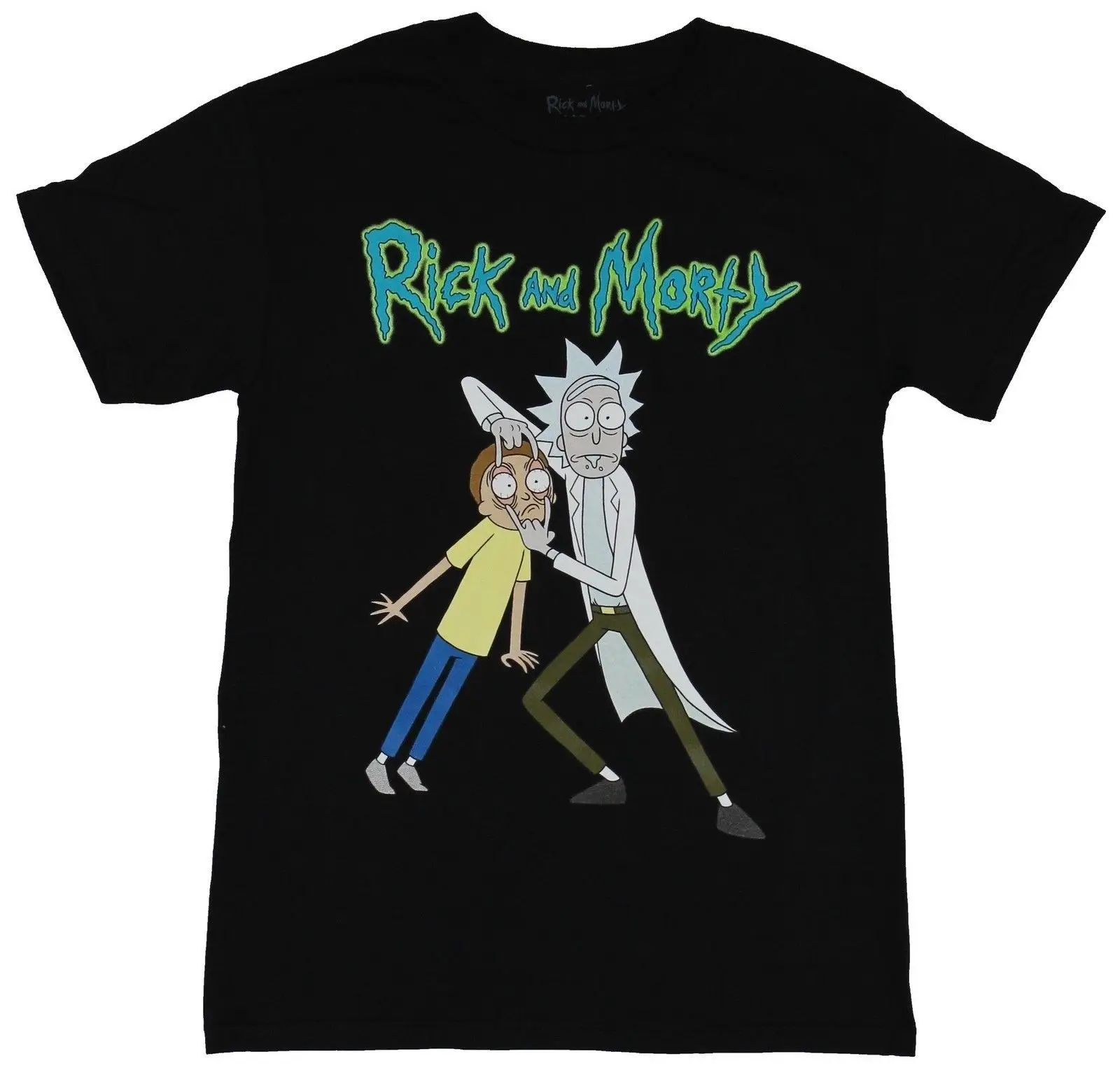 Rick & Morty Mens T-Shirt - Rick Messing with Morty's Eyes Image Cartoon t shirt men Unisex New Fashion tshirt free shipping
Rick & Morty Mens T-Shirt - Rick Messing with Morty's Eyes Image Cartoon t shirt men Unisex New Fashion tshirt free shipping