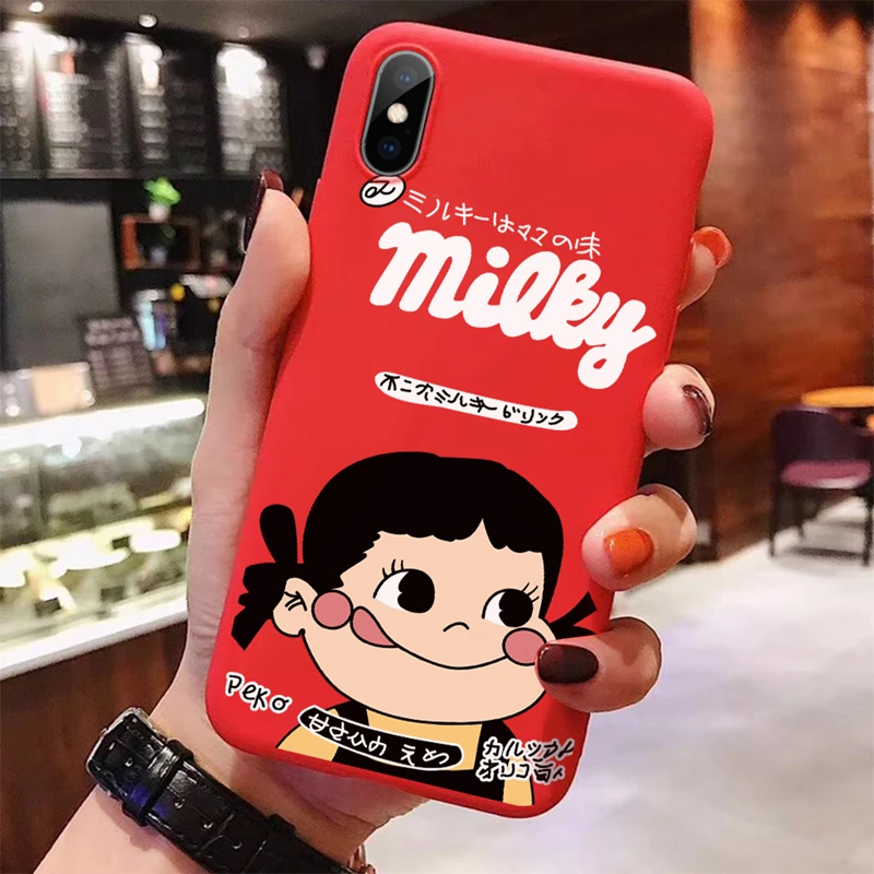 New Cute Girl Pattern Phone Case For iPhone X XS Max XR Cartoon Cover For iPhone 8 7 6 6S Plus Soft Silicone Case Red Strawberry
New Cute Girl Pattern Phone Case For iPhone X XS Max XR Cartoon Cover For iPhone 8 7 6 6S Plus Soft Silicone Case Red Strawberry