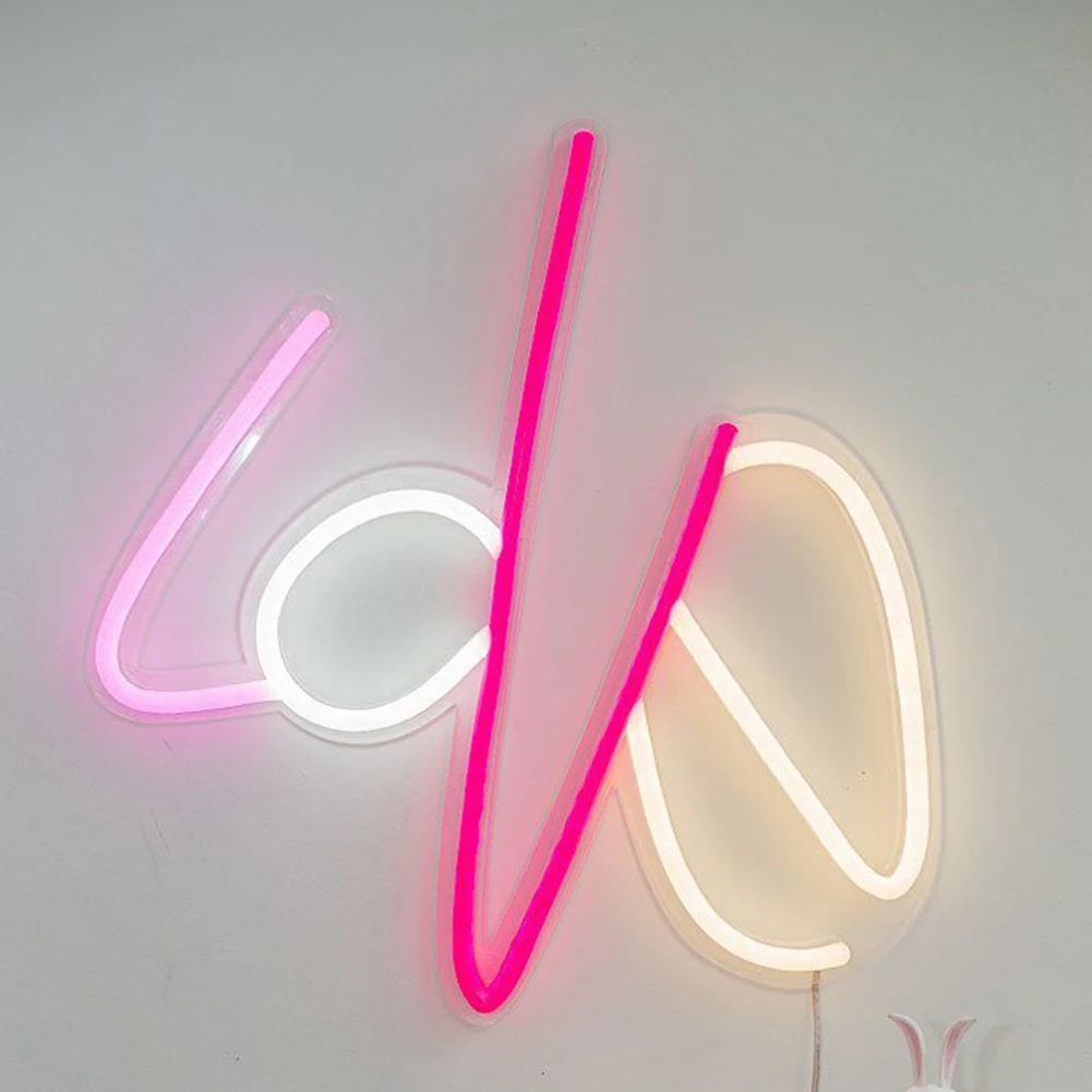 Decoration Art Party Bar Wall Hanging Neon Light USB Powered Word Sign Atmosphere Led Shop Window Wedding Home Photography Prop
Decoration Art Party Bar Wall Hanging Neon Light USB Powered Word Sign Atmosphere Led Shop Window Wedding Home Photography Prop