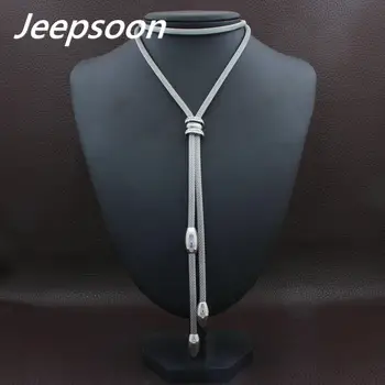 HOT Wholesale 800mm Long Stainless Steel Jewelry Fashion Silver Color Romantic Chain Necklace For Women NEIACRBH
HOT Wholesale 800mm Long Stainless Steel Jewelry Fashion Silver Color Romantic Chain Necklace For Women NEIACRBH