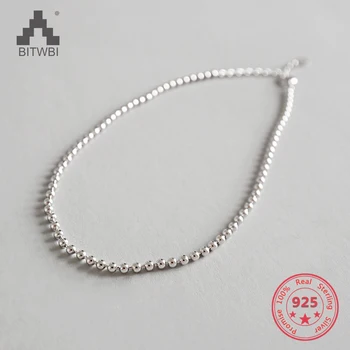 Fashion Simple 2mm Beads Anklets For Women 925 Sterling Silver Anklet Foot Jewelry Leg Bracelet Silver tobillera plata
Fashion Simple 2mm Beads Anklets For Women 925 Sterling Silver Anklet Foot Jewelry Leg Bracelet Silver tobillera plata