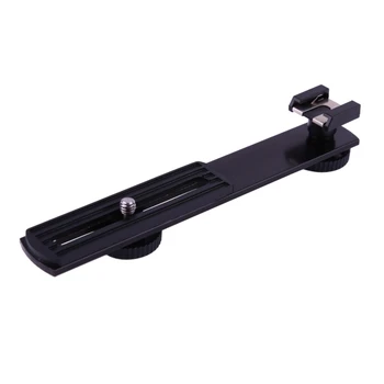 Handheld Gimbals External Flash Double Head Bracket Tripod Head Plate Light Frame Straight Flash Bracket
Handheld Gimbals External Flash Double Head Bracket Tripod Head Plate Light Frame Straight Flash Bracket