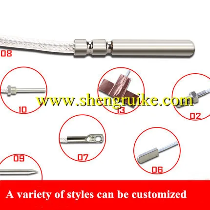 PT100 temperature sensor probe PT100 thermal resistance three-wire lead type temperature sensor
PT100 temperature sensor probe PT100 thermal resistance three-wire lead type temperature sensor