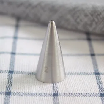#2 Piping Nozzles Pastry Icing Tips Fondant Cup Cake DIY Chocolate Decorating Baking Tools Write Word Pull line Stainless Steel
#2 Piping Nozzles Pastry Icing Tips Fondant Cup Cake DIY Chocolate Decorating Baking Tools Write Word Pull line Stainless Steel