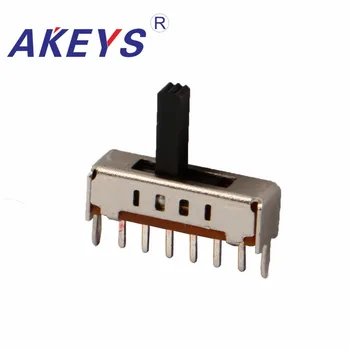 20PCS SS-14D01 Single pole four throw 4 Position slide switch DIP 6 pin verticle type with 2 fixed pin
20PCS SS-14D01 Single pole four throw 4 Position slide switch DIP 6 pin verticle type with 2 fixed pin