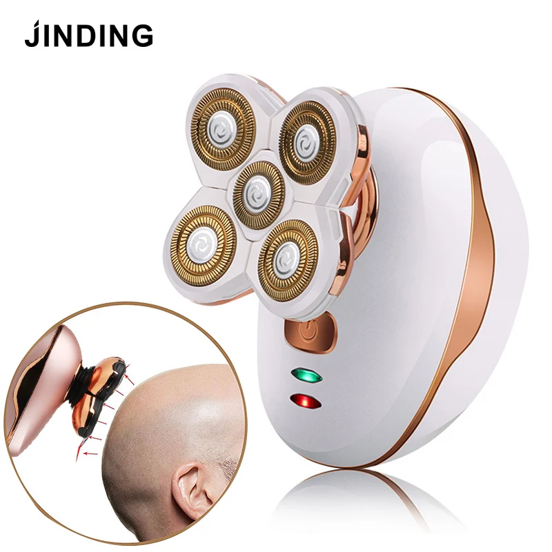 JINDING Painless Women's Hair Shaver 5-Heads Electric Razor Bikini Trimmer for Lady Shaver Body Depilator Cordless Hair Remover
JINDING Painless Women's Hair Shaver 5-Heads Electric Razor Bikini Trimmer for Lady Shaver Body Depilator Cordless Hair Remover