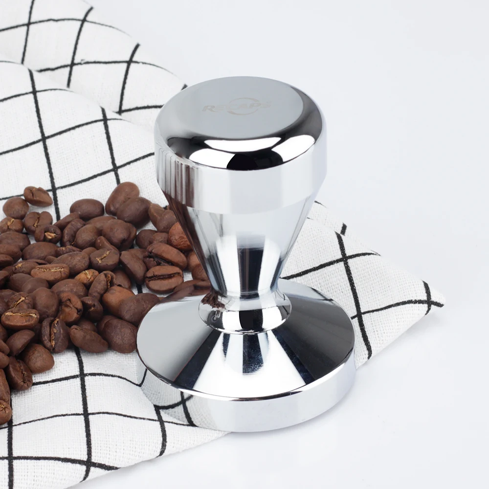 Recaps 51 мм или 58 Твердый утюг с хромированной основой Темпер для кофе кофемашин Es