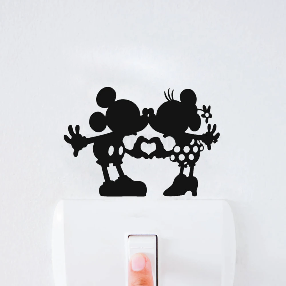 Switch Stickers Minnie and Minnie Kissing Removable Home Decorative Decor Stickers Children Room Light Switch Sticker
Switch Stickers Minnie and Minnie Kissing Removable Home Decorative Decor Stickers Children Room Light Switch Sticker