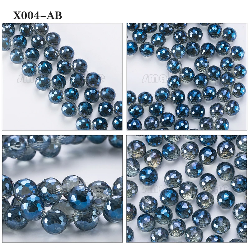 Large Crystal Beads (5)