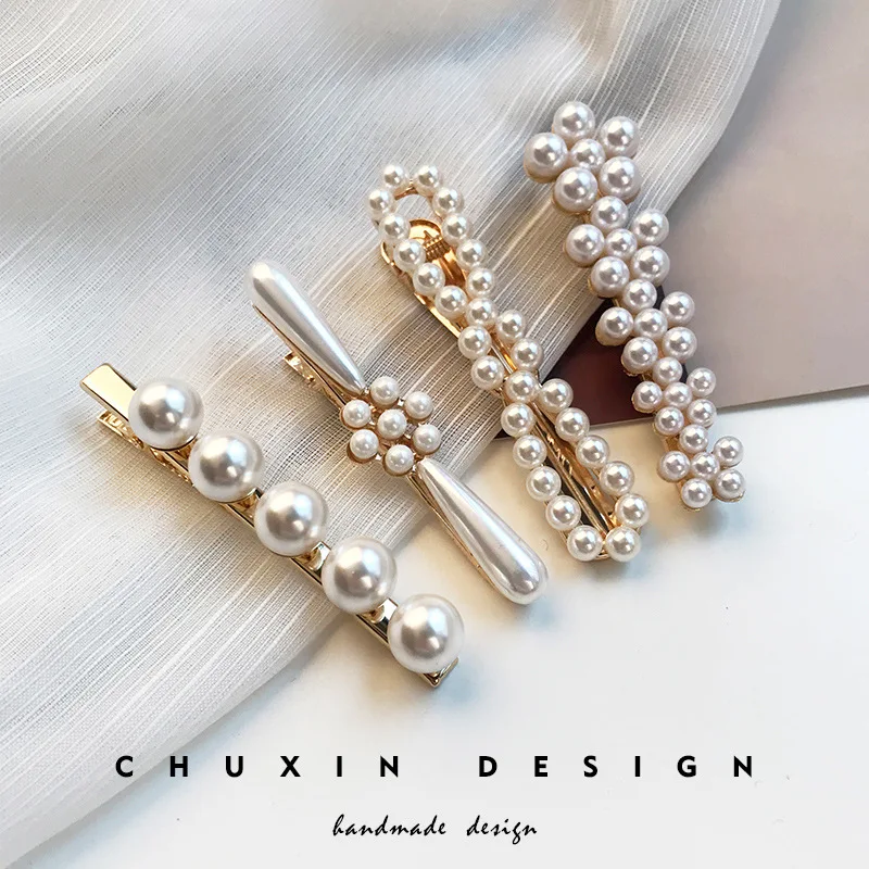2019 New Fashion Pearl Hair Clip for Women Elegant Korean Design Pearl Metal Hair Clips Hairpin Hair Styling Accessories
2019 New Fashion Pearl Hair Clip for Women Elegant Korean Design Pearl Metal Hair Clips Hairpin Hair Styling Accessories