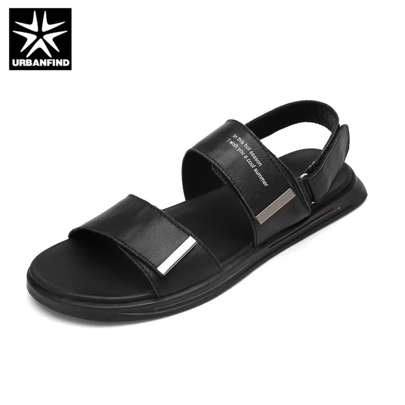 Genuine Leather Shoes Men Sandals 2019 Summer Beach Sandals Male Shoes Fashion Cow Leather Man Sandals Black White
Genuine Leather Shoes Men Sandals 2019 Summer Beach Sandals Male Shoes Fashion Cow Leather Man Sandals Black White