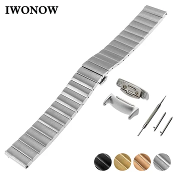 Stainless Steel Watch Band 18mm for Samsung Gear Fit 2 SM-R360 Quick Release Strap Butterfly Buckle Wrist Belt Bracelet +Adapter
Stainless Steel Watch Band 18mm for Samsung Gear Fit 2 SM-R360 Quick Release Strap Butterfly Buckle Wrist Belt Bracelet +Adapter