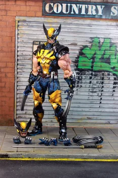New Play Arts Kai Marvel Universe Super Hero Wolverine Logan X-Men Film 26cm Action Figure Statue Toys
New Play Arts Kai Marvel Universe Super Hero Wolverine Logan X-Men Film 26cm Action Figure Statue Toys