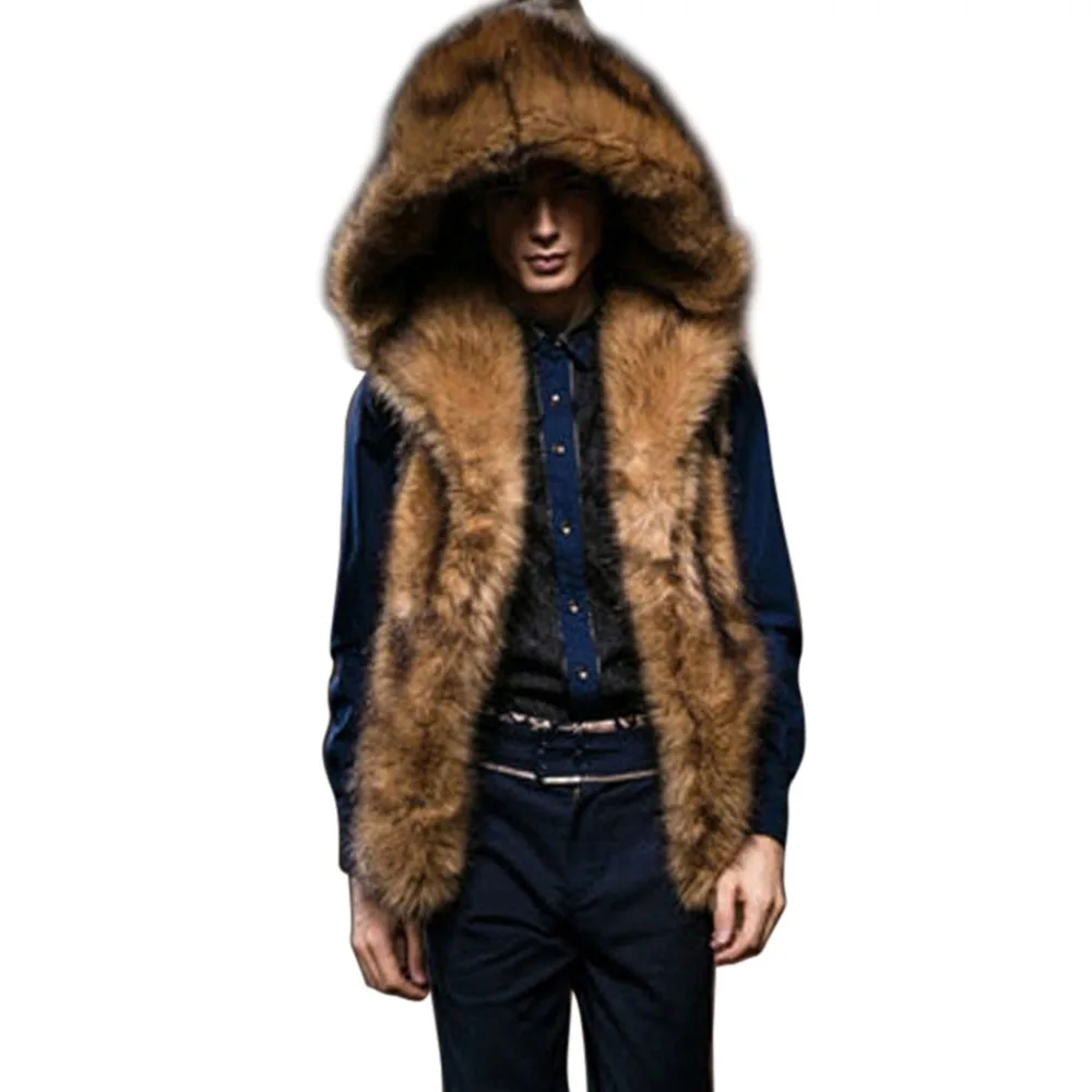 Luxury Fox Fur Men Vest Coat Winter Thick Warm Sleeveless Hooded Jacket Plus Size Male Fluffy Faux Fur Coats Chalecos De Hombre
Luxury Fox Fur Men Vest Coat Winter Thick Warm Sleeveless Hooded Jacket Plus Size Male Fluffy Faux Fur Coats Chalecos De Hombre