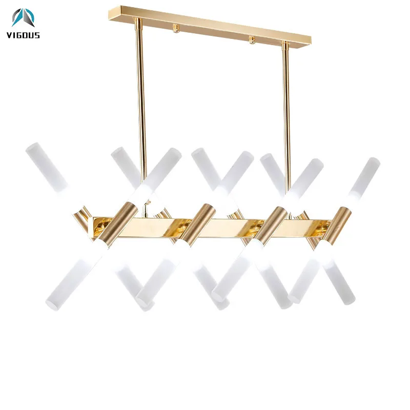 Post Modern Rotatable Arms Led Chandelier Straight Pendant Chandelier for Dining Table Lustre Plate Shiny Gold Hanging Lamp
Post Modern Rotatable Arms Led Chandelier Straight Pendant Chandelier for Dining Table Lustre Plate Shiny Gold Hanging Lamp