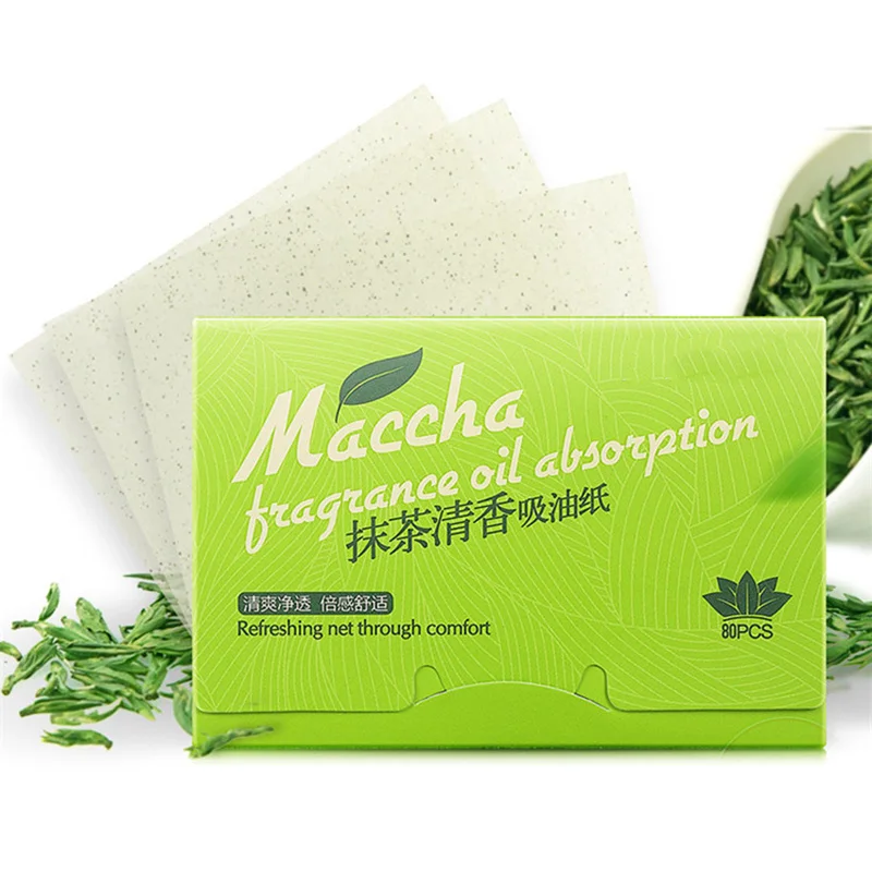 80pcs/pack Tissue Papers Green Tea Smell Makeup Cleansing Oil Absorbing Face Paper Absorb Blotting Facial Cleanser Face Tool
80pcs/pack Tissue Papers Green Tea Smell Makeup Cleansing Oil Absorbing Face Paper Absorb Blotting Facial Cleanser Face Tool