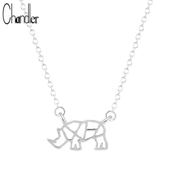 Chandler Rhino Rhinoceros Outline Shaped Pendant Necklace for Women Charm Statement Necklaces Jewelry Collares bijoux femme
Chandler Rhino Rhinoceros Outline Shaped Pendant Necklace for Women Charm Statement Necklaces Jewelry Collares bijoux femme