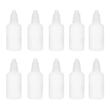 10Pcs 50ml Empty Plastic Squeezable Dropper Bottles Eye Liquid Essential Oil Dropper with Caps Refillable Containers
10Pcs 50ml Empty Plastic Squeezable Dropper Bottles Eye Liquid Essential Oil Dropper with Caps Refillable Containers