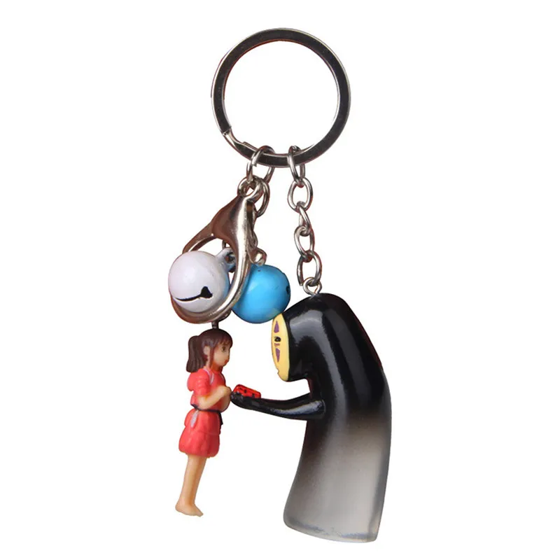 My Neighbor Cartoon PVC Keychain Spirited Away Keychain Keyring Colorful Bell No Face Man for Bag Charms Key Chain Hanging Gifts
My Neighbor Cartoon PVC Keychain Spirited Away Keychain Keyring Colorful Bell No Face Man for Bag Charms Key Chain Hanging Gifts