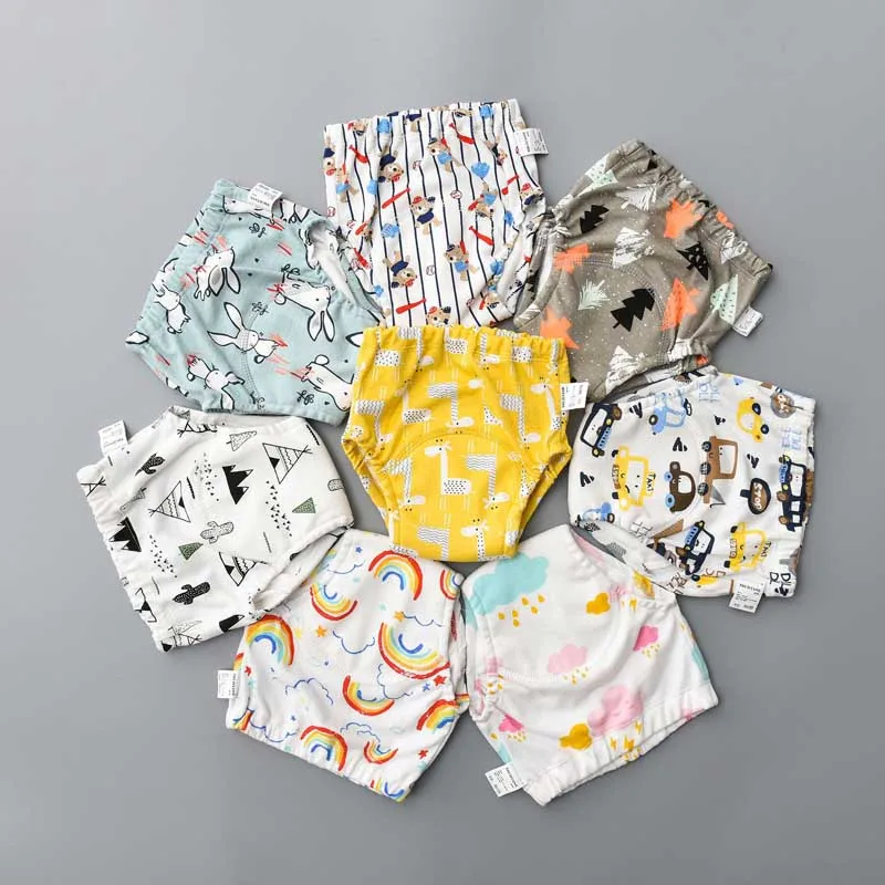 Gauze Reusable Baby Training Pants Potty Panties Breathable Newborn Toilet Trainer Underwear Waterproof Kids Nappy Pants
Gauze Reusable Baby Training Pants Potty Panties Breathable Newborn Toilet Trainer Underwear Waterproof Kids Nappy Pants