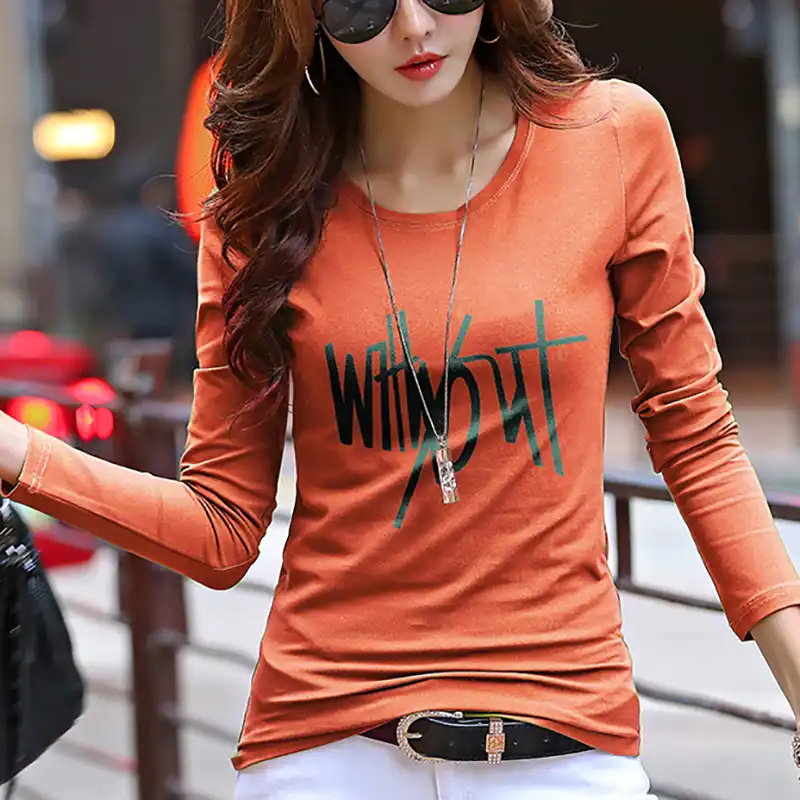 winter t shirts for ladies