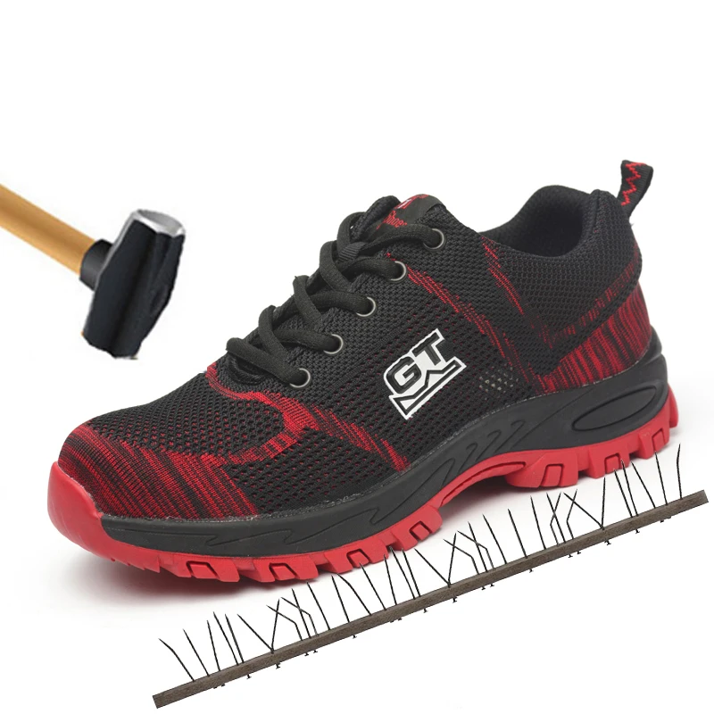 Steel Toe Work Safety Boots Men Shoes big Size 36-48 Outdoor Puncture Proof Protective Men Work Safety Shoes Men Sneakers 
Steel Toe Work Safety Boots Men Shoes big Size 36-48 Outdoor Puncture Proof Protective Men Work Safety Shoes Men Sneakers