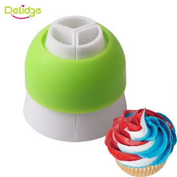 Delidge 1pc 3Holes Cake Decoration Converter 3-Color Icing Piping Nozzle Converter Cream Coupler Fondant Cake Decorating Tools
Delidge 1pc 3Holes Cake Decoration Converter 3-Color Icing Piping Nozzle Converter Cream Coupler Fondant Cake Decorating Tools