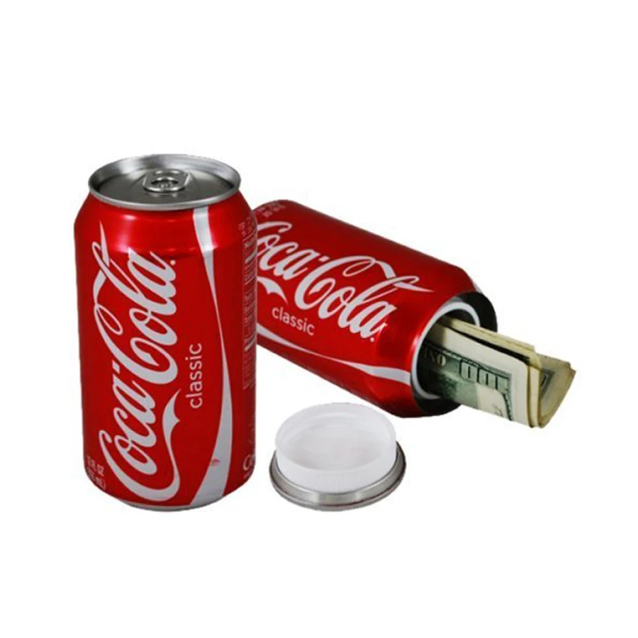 (Pack of 2)Stash safe can diversion box made by real cola can/Can color will be shipped by random
(Pack of 2)Stash safe can diversion box made by real cola can/Can color will be shipped by random