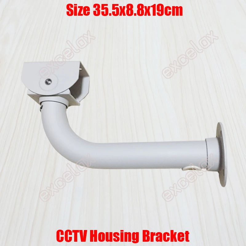 L Type 36cm CCTV Housing Bracket Wall Ceiling Mount Cable Protection Aluminum Alloy Outdoor Stand for Security Camera by Excelax
L Type 36cm CCTV Housing Bracket Wall Ceiling Mount Cable Protection Aluminum Alloy Outdoor Stand for Security Camera by Excelax