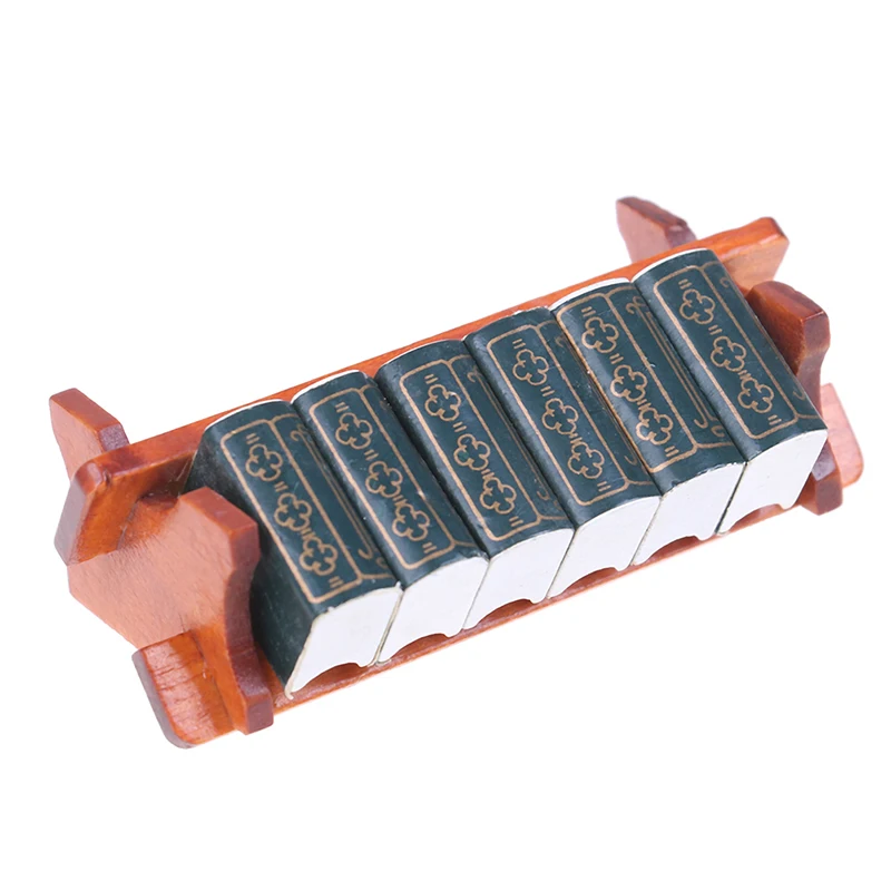Dollhouse Stationery 1/12 Scale Wooden Miniature Book Rack Dollhouse Furniture Toy Accessories
Dollhouse Stationery 1/12 Scale Wooden Miniature Book Rack Dollhouse Furniture Toy Accessories