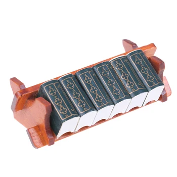 Dollhouse Stationery 1/12 Scale Wooden Miniature Book Rack Dollhouse Furniture Toy Accessories
Dollhouse Stationery 1/12 Scale Wooden Miniature Book Rack Dollhouse Furniture Toy Accessories