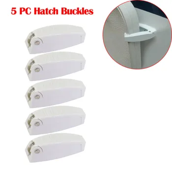 5PCS RV Baggage Door Clips Catch Holders Compartment Latch Holder Camper White High Impact ABS with UV Stabilizers Spring 8Z
5PCS RV Baggage Door Clips Catch Holders Compartment Latch Holder Camper White High Impact ABS with UV Stabilizers Spring 8Z
