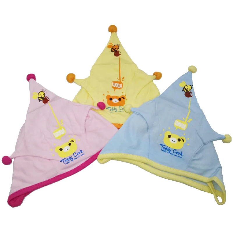 0-6 months old boys and girls baby lovely bee and bear embroidered fashion pointed hat for spring, autumn and winter seasons
0-6 months old boys and girls baby lovely bee and bear embroidered fashion pointed hat for spring, autumn and winter seasons