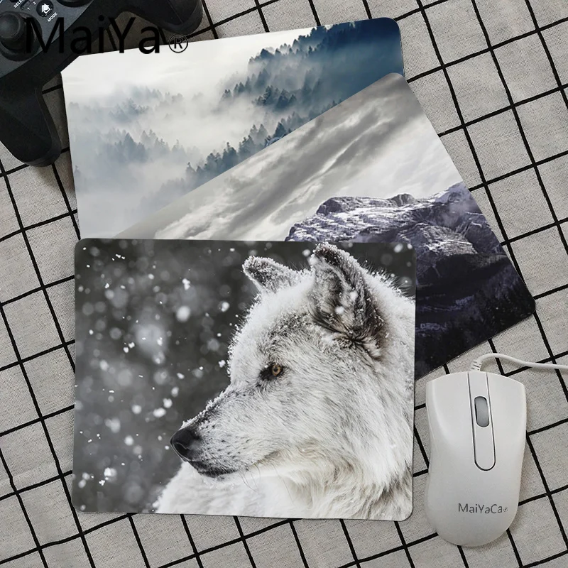 Maiya High Quality snow wolf Anti-Slip Durable Silicone Computermats Smooth Writing Pad Desktops Mate gaming mouse pad
Maiya High Quality snow wolf Anti-Slip Durable Silicone Computermats Smooth Writing Pad Desktops Mate gaming mouse pad