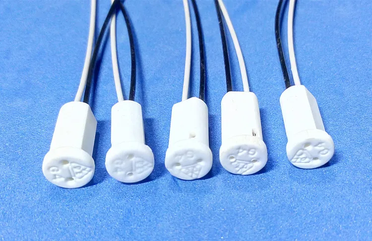 10PCS/LOT G4 Base g4 Socket plug special ceramic g4 Holder Head Wire Connector G4 ceramics Lampholders base
10PCS/LOT G4 Base g4 Socket plug special ceramic g4 Holder Head Wire Connector G4 ceramics Lampholders base