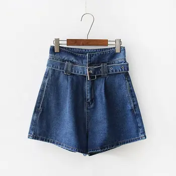 Blue/Black/Sky Blue Summer Denim Shorts Ladies Casual Loose High Waist Shorts
Blue/Black/Sky Blue Summer Denim Shorts Ladies Casual Loose High Waist Shorts