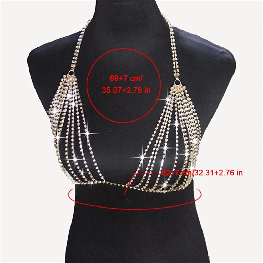 Belly Dance Crystal Bra Top Rhinestone Lingerie Dancewear Belly Waist Body Chain Necklace Jewelry Accessory
Belly Dance Crystal Bra Top Rhinestone Lingerie Dancewear Belly Waist Body Chain Necklace Jewelry Accessory