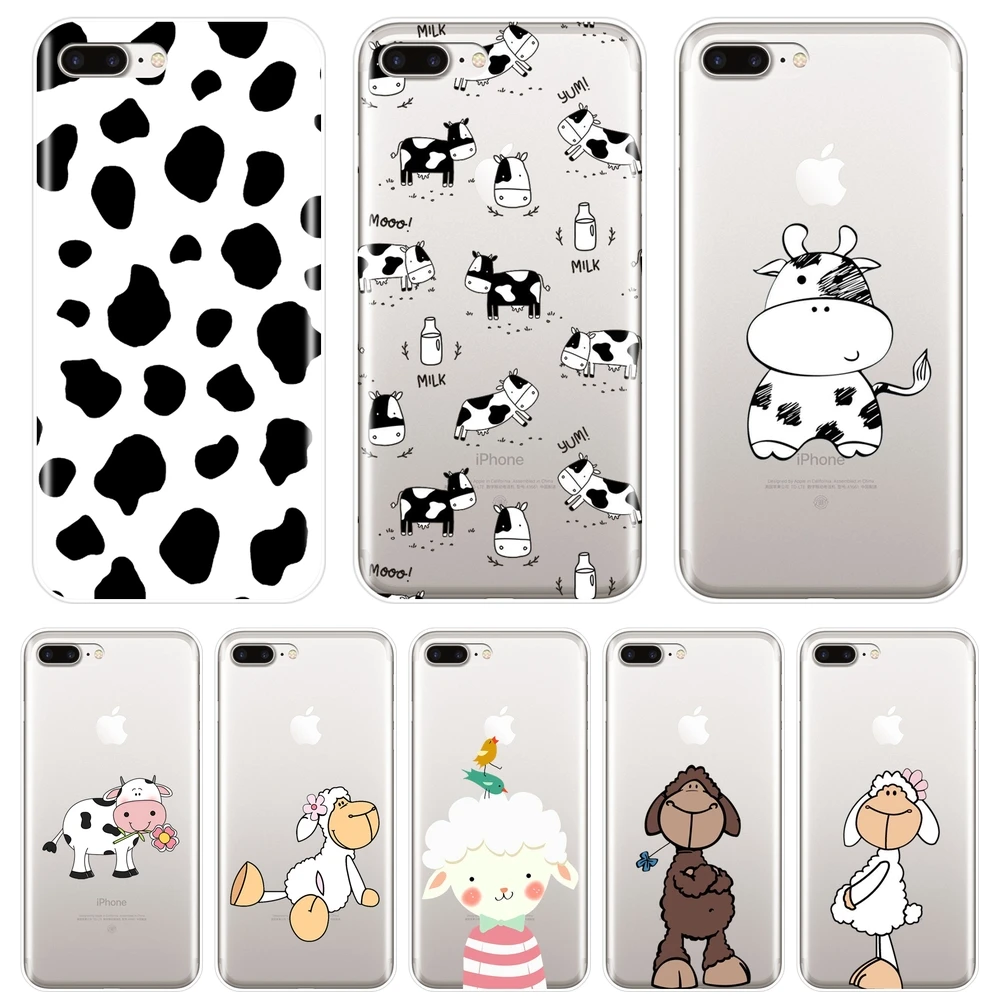 Phone Case For iPhone X XR XS MAX 8 7 6S 6 S Cow Sheep Animal Goat Cute Silicone Soft Back Cover For iPhone 8 7 6S 6 S Plus Case
Phone Case For iPhone X XR XS MAX 8 7 6S 6 S Cow Sheep Animal Goat Cute Silicone Soft Back Cover For iPhone 8 7 6S 6 S Plus Case